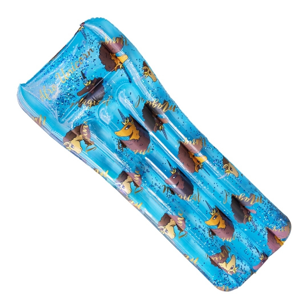 Afro Unicorn 68" Pool Float